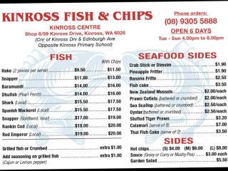 Kinross Fish Chips