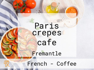 Paris crepes cafe