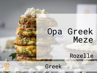 Opa Greek Meze