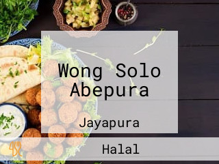 Wong Solo Abepura