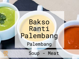 Bakso Ranti Palembang