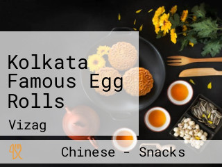 Kolkata Famous Egg Rolls