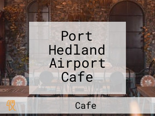 Port Hedland Airport Cafe