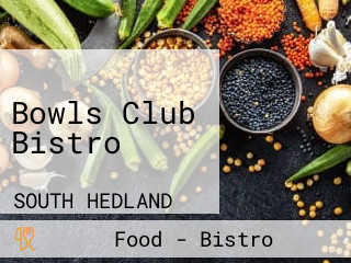 Bowls Club Bistro