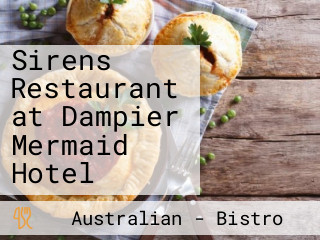 Sirens Restaurant at Dampier Mermaid Hotel