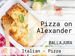 Pizza on Alexander