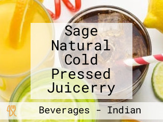 Sage Natural Cold Pressed Juicerry