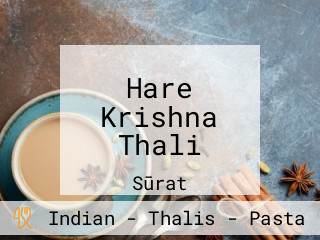 Hare Krishna Thali