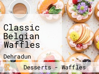 Classic Belgian Waffles