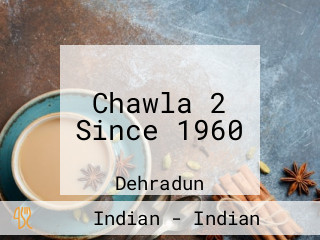 Chawla 2 Since 1960