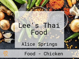 Lee's Thai Food