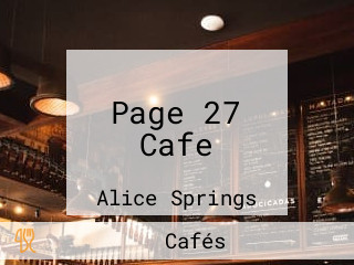 Page 27 Cafe