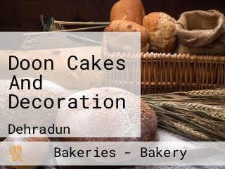 Doon Cakes And Decoration
