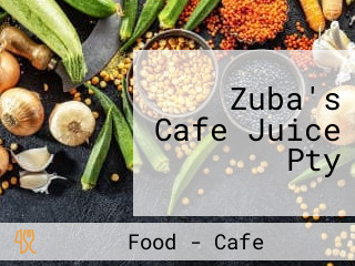 Zuba's Cafe Juice Pty