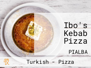 Ibo's Kebab Pizza