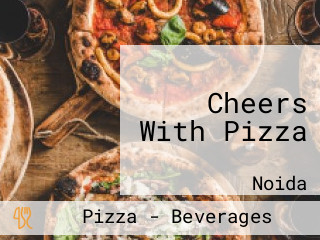 Cheers With Pizza