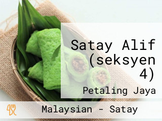 Satay Alif (seksyen 4)