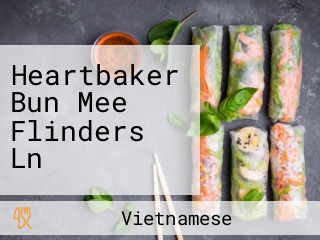 Heartbaker Bun Mee Flinders Ln
