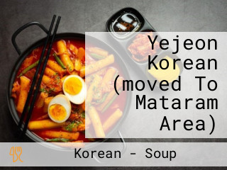 Yejeon Korean (moved To Mataram Area)