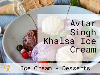Avtar Singh Khalsa Ice Cream