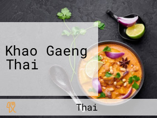 Khao Gaeng Thai