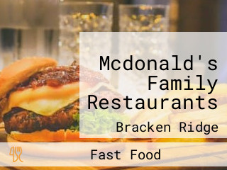 Mcdonald's Family Restaurants