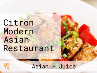 Citron Modern Asian Restaurant