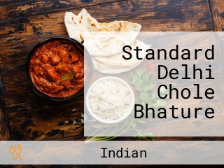 Standard Delhi Chole Bhature