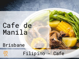 Cafe de Manila