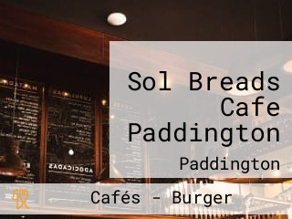 Sol Breads Cafe Paddington