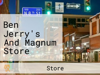 Ben Jerry's And Magnum Store Cannon Hill