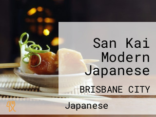 San Kai Modern Japanese