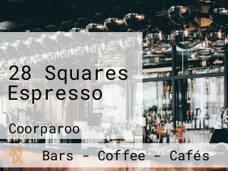 28 Squares Espresso