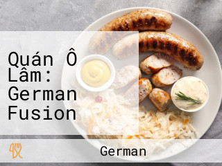 Quán Ô Lâm: German Fusion Streetfood And Kölsch