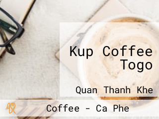 Kup Coffee Togo