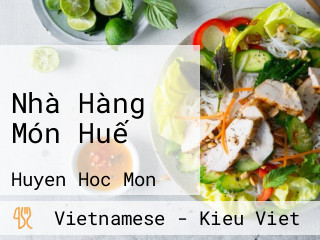 Nhà Hàng Món Huế