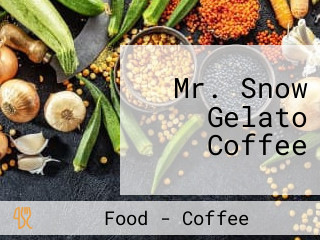 Mr. Snow Gelato Coffee