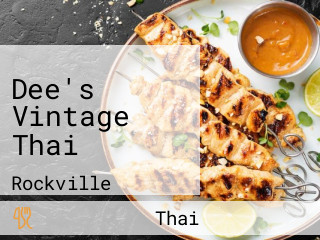 Dee's Vintage Thai