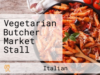 Vegetarian Butcher Market Stall