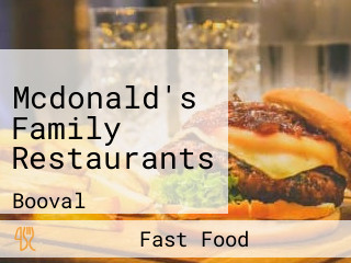 Mcdonald's Family Restaurants