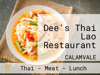 Dee's Thai Lao Restaurant