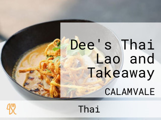 Dee's Thai Lao and Takeaway