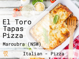 El Toro Tapas Pizza