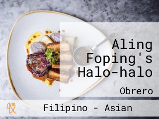 Aling Foping's Halo-halo