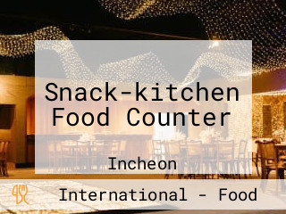 Snack-kitchen Food Counter