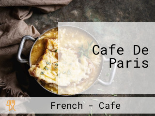 Cafe De Paris
