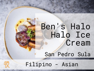 Ben's Halo Halo Ice Cream