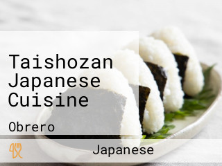 Taishozan Japanese Cuisine