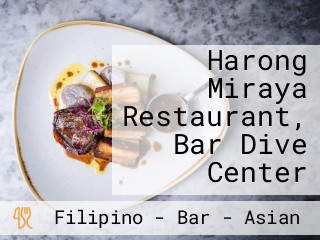 Harong Miraya Restaurant, Bar Dive Center