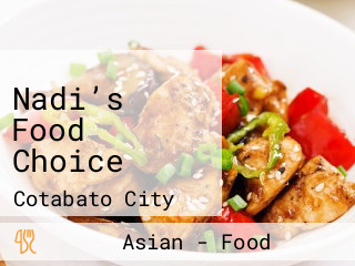 Nadi’s Food Choice